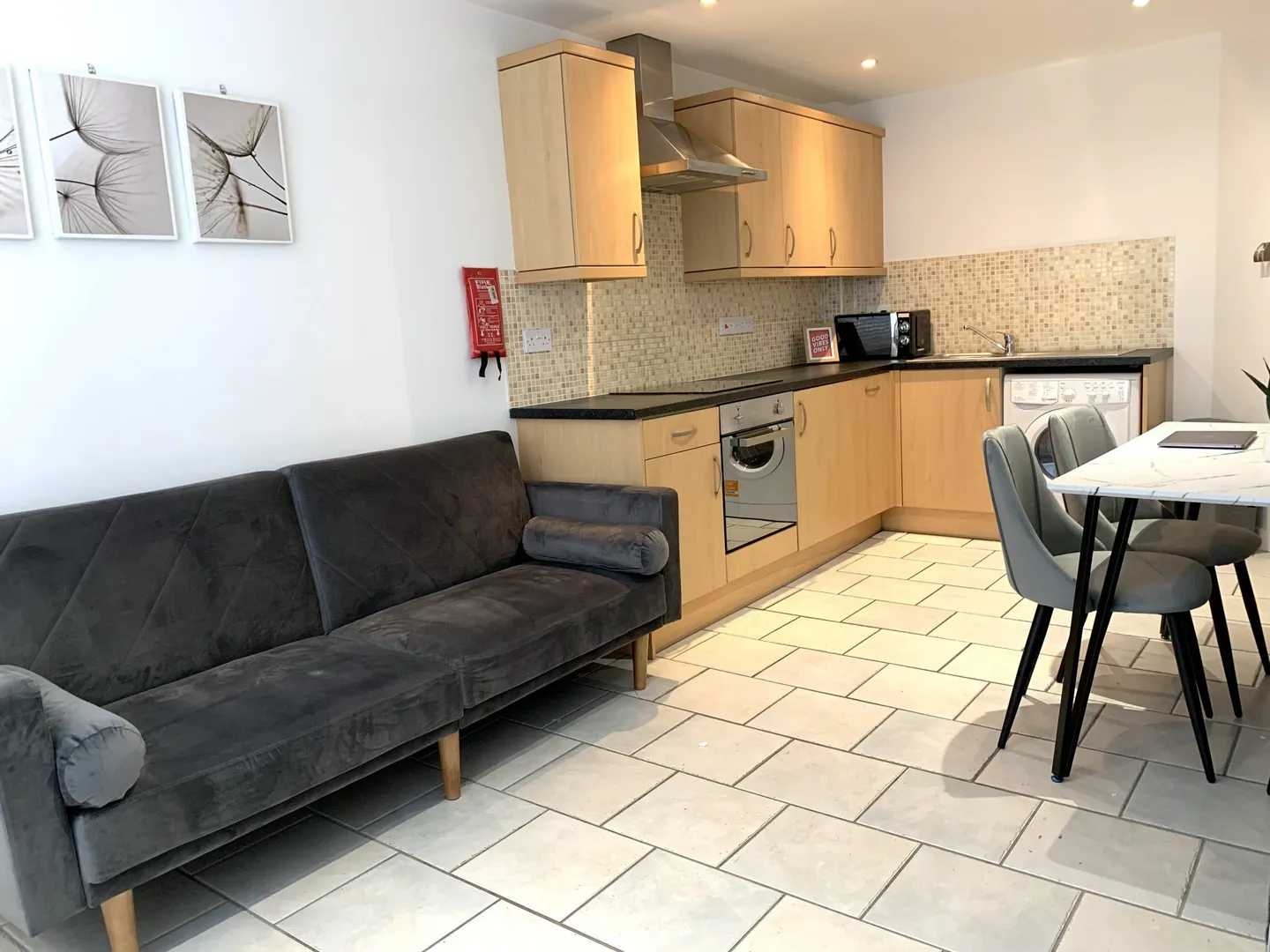 Spacious Kitchen with Modern Appliances
